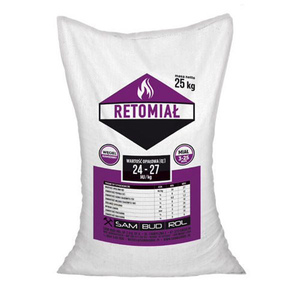 Obrazek Węgiel RETOMIAŁ work.25kg